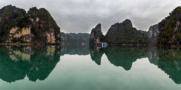 Fishing Village in Halong Bay