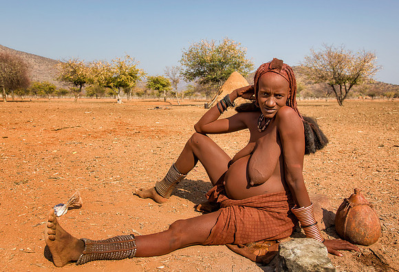 Himba Village in Epupa Falls