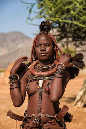 Himba Village in Epupa Falls