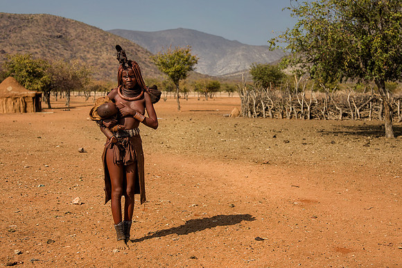 Himba Village in Epupa Falls