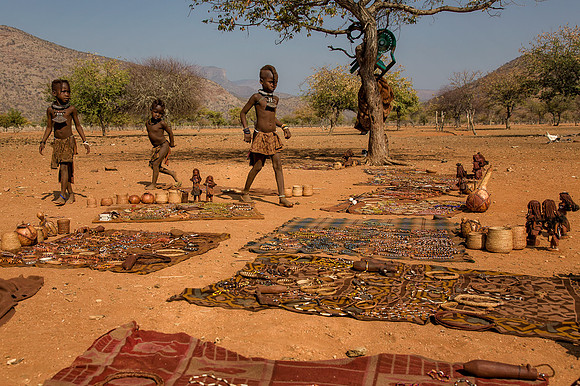 Himba Village in Epupa Falls