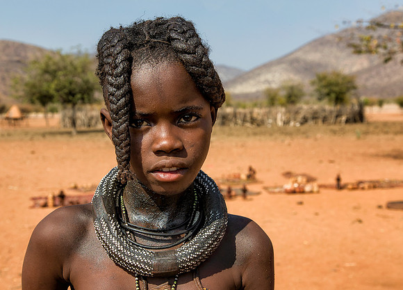 Himba Village in Epupa Falls