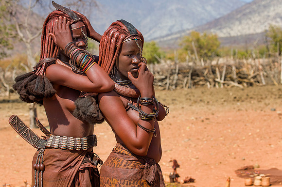 Himba Village in Epupa Falls