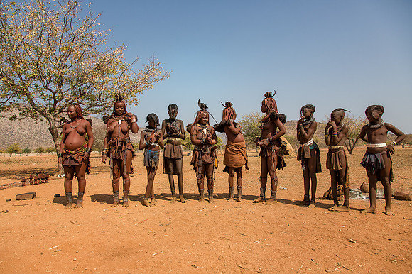 Himba Village in Epupa Falls