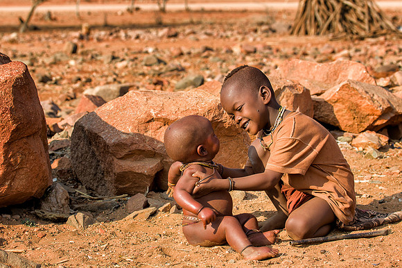Himba Village in Epupa Falls