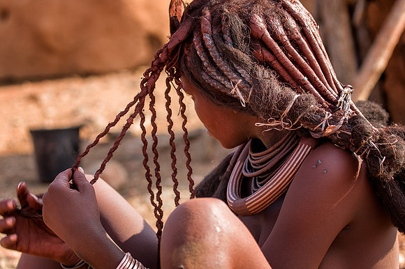 Himba Village in Epupa Falls