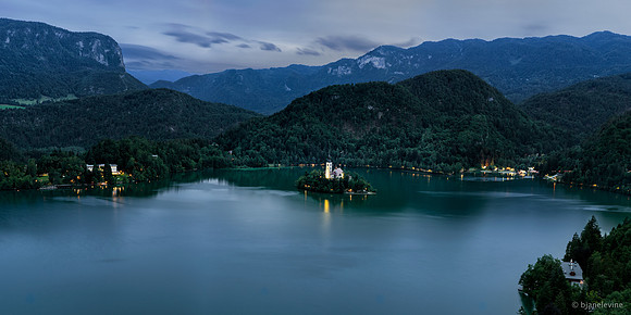 Night View from the Castle