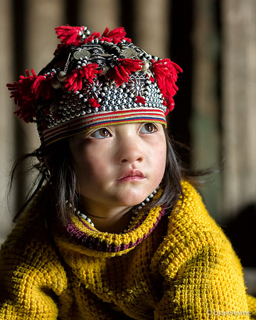 Young Red Dao Girl