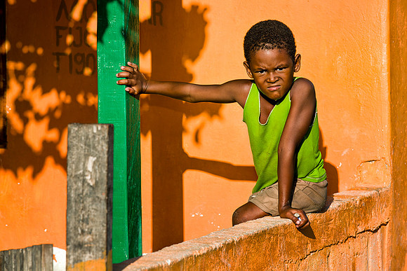 Orange & Green
